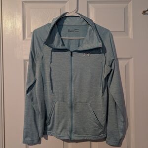Under Armour Light Blue Zip-Up Jacket